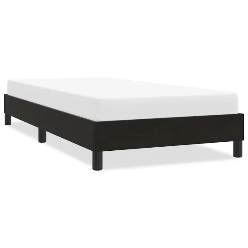 Lovos rėmas be čiužinio Juodas 80x210 cm aksomas