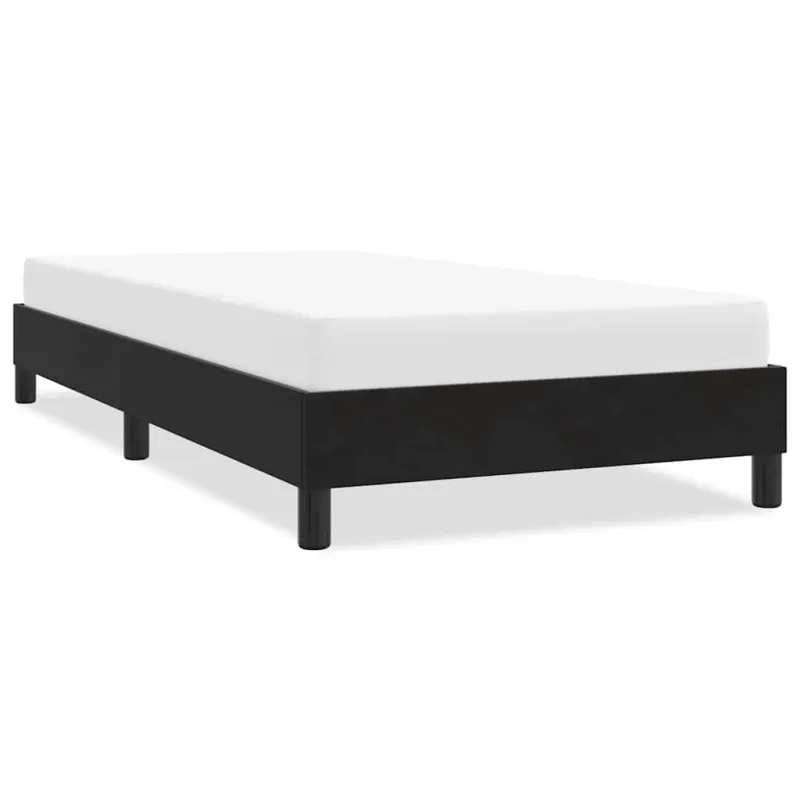 Lovos rėmas be čiužinio Juodas 90x210 cm aksomas