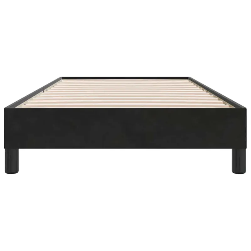 Lovos rėmas be čiužinio Juodas 100x210 cm aksomas