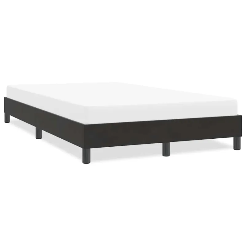 Lovos rėmas be čiužinio Juodas 120x210 cm aksomas