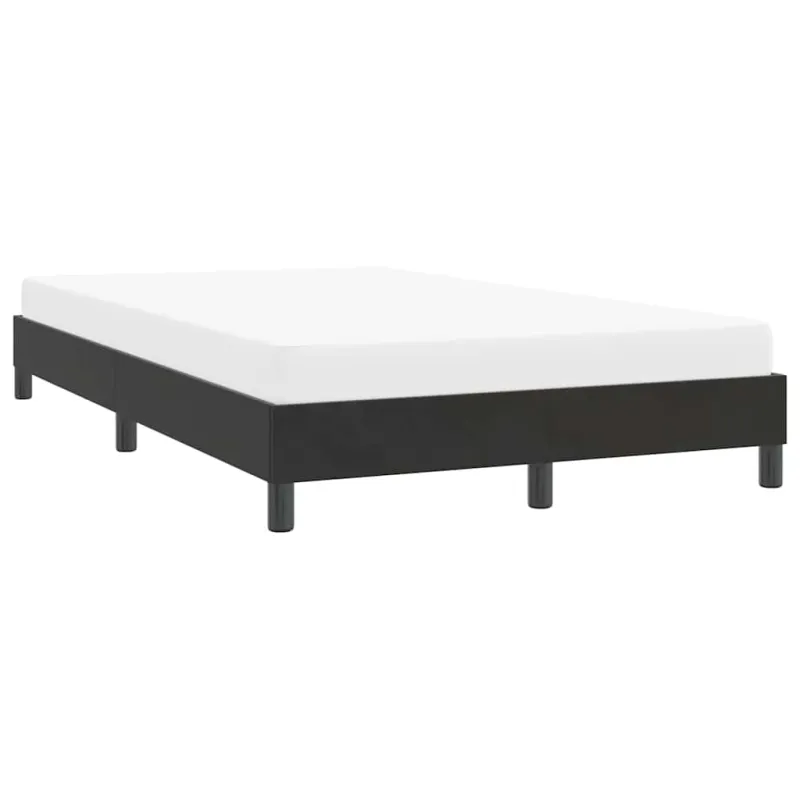 Lovos rėmas be čiužinio Juodas 120x210 cm aksomas