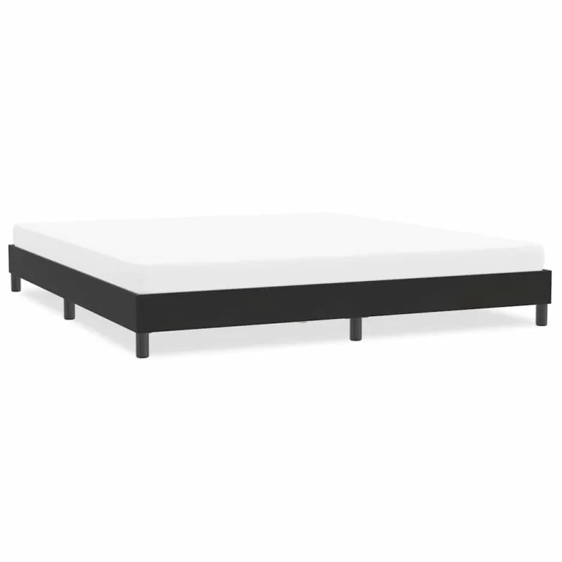 Lovos rėmas be čiužinio Juodas 200x220 cm aksomas