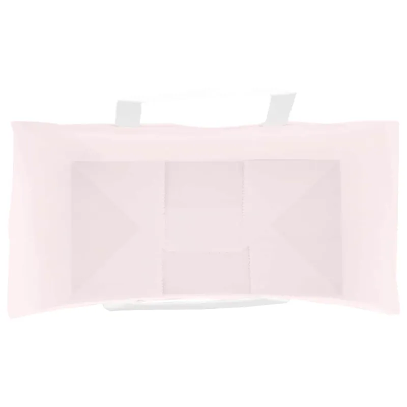 Popieriniai maišeliai 250vnt. su rankenomis, rožinis 21x11x31cm