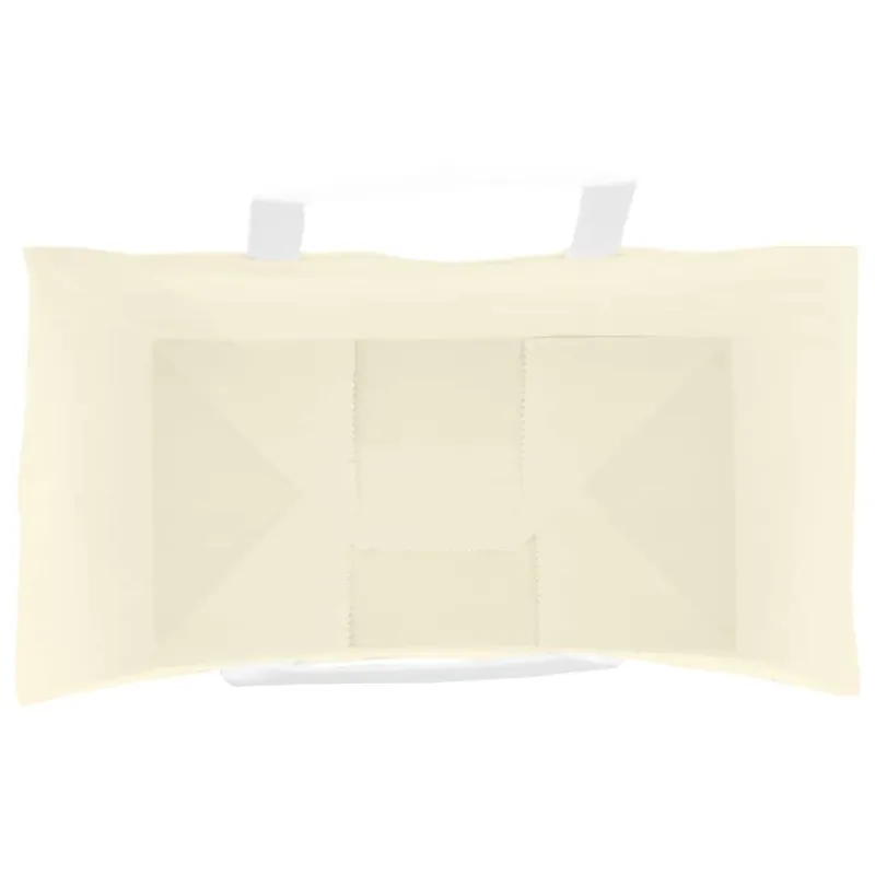 Popieriniai maišeliai 250vnt. su rankenomis geltonos 15x8x21 cm