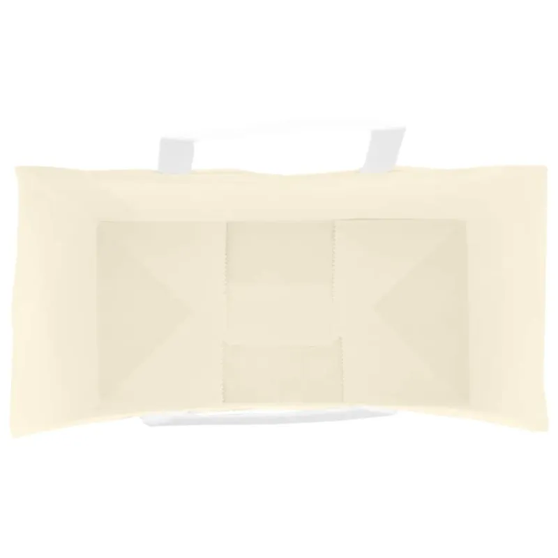 Popieriniai maišeliai 250vnt. su rankenomis geltonos 21x11x31cm