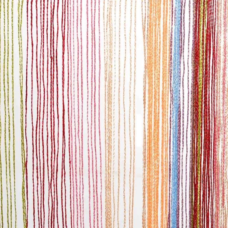 Virvelinės užuolaidos, 2vnt., 100x250cm, įvairių spalvų