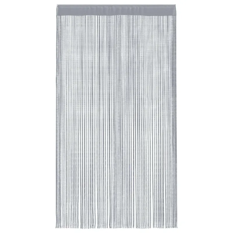 Virvelinės užuolaidos, 2vnt., 100x250cm, šviesiai pilkos sp.