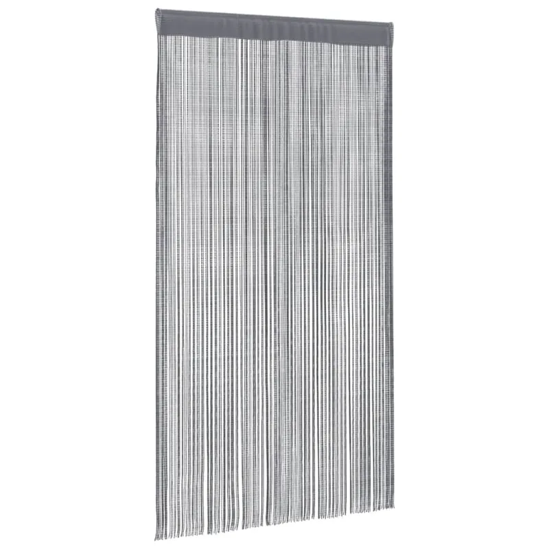 Virvelinės užuolaidos, 2 vnt., antracito spalvos, 140x250 cm