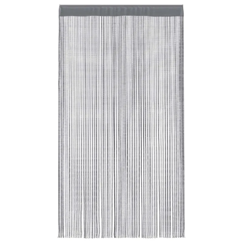 Virvelinės užuolaidos, 2 vnt., antracito spalvos, 140x250 cm