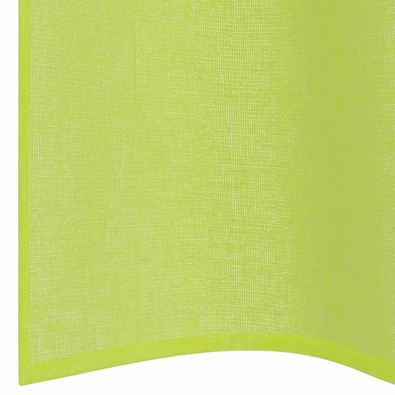 Voile užuolaidos su įvorėmis, 2vnt., obuolio žalios, 140x225cm