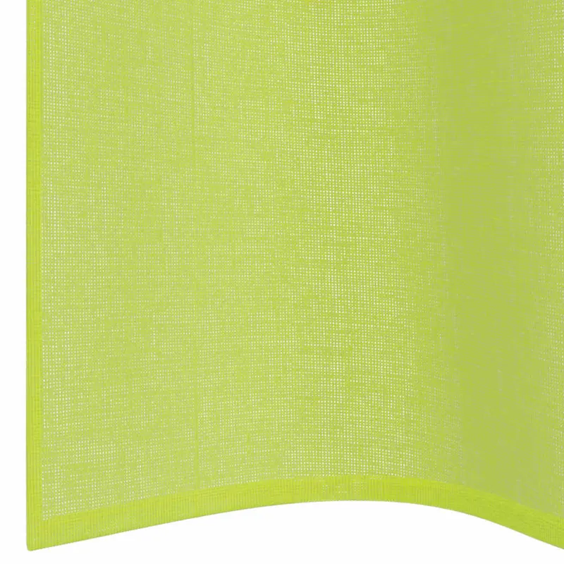 Voile užuolaidos su įvorėmis, 2vnt., obuolio žalios, 140x260cm