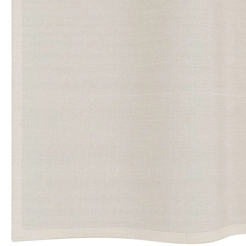 Voile užuolaidos su įvorėmis, 2vnt., kreminės, 140x175cm