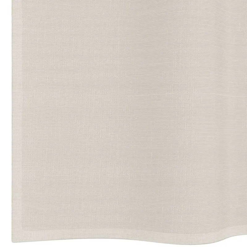 Voile užuolaidos su įvorėmis, 2vnt., kreminės, 140x225cm