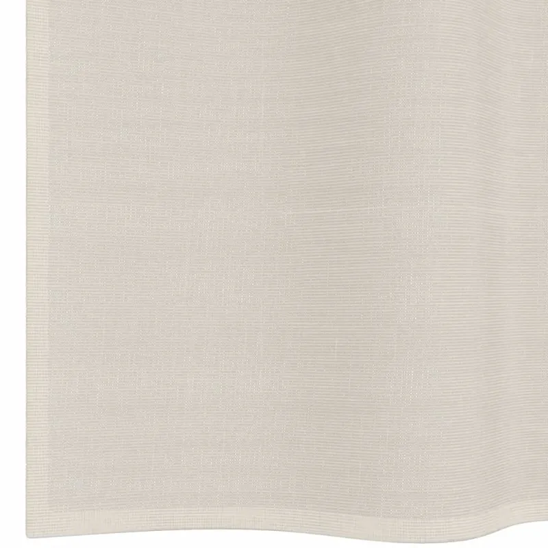 Voile užuolaidos su įvorėmis, 2vnt., kreminės, 140x300cm