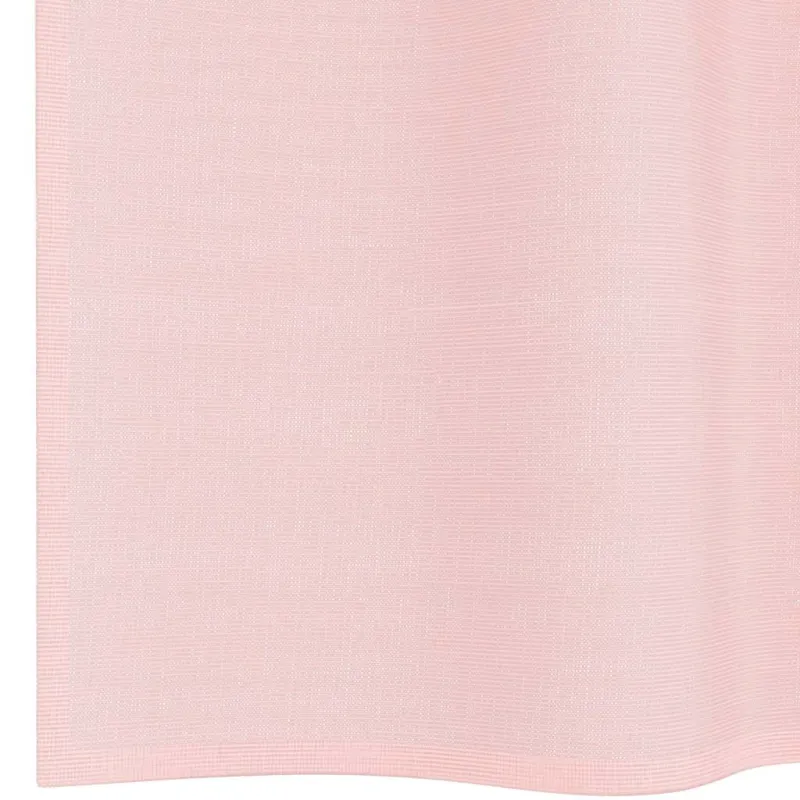 Voile užuolaidos su įvorėmis, 2vnt., šviesiai rožinė, 140x225cm