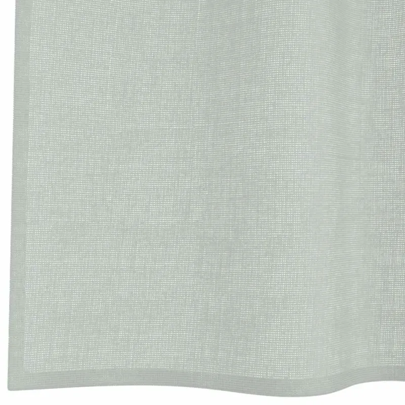 Voile užuolaidos su įvorėmis, 2vnt., šviesiai pilkas, 140x260cm