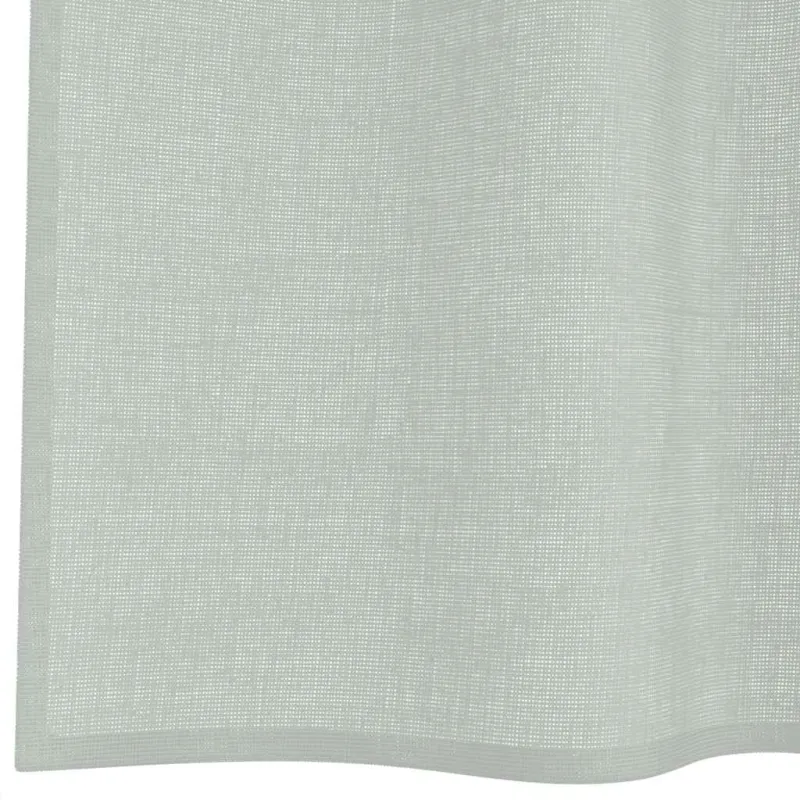Voile užuolaidos su įvorėmis, 2vnt., šviesiai pilkas, 140x300cm
