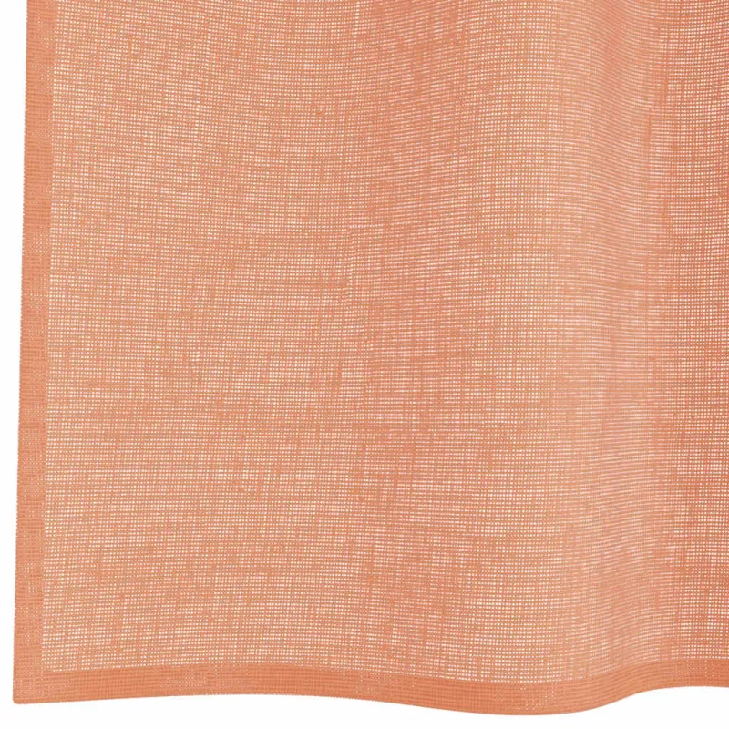 Voile užuolaidos su kilpomis, 2vnt., terakota sp., 140x175cm