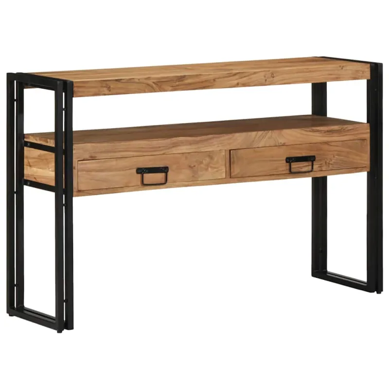 Konsolinis stalas Ruda 120 x 33 x 75 cm Kietos akacijos mediena