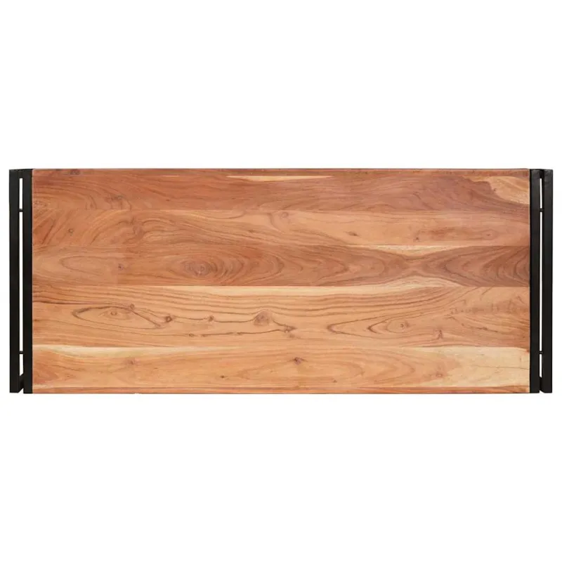 Vonos lentyna Ruda 120 x 50 x 23 cm Kietos akacijos mediena