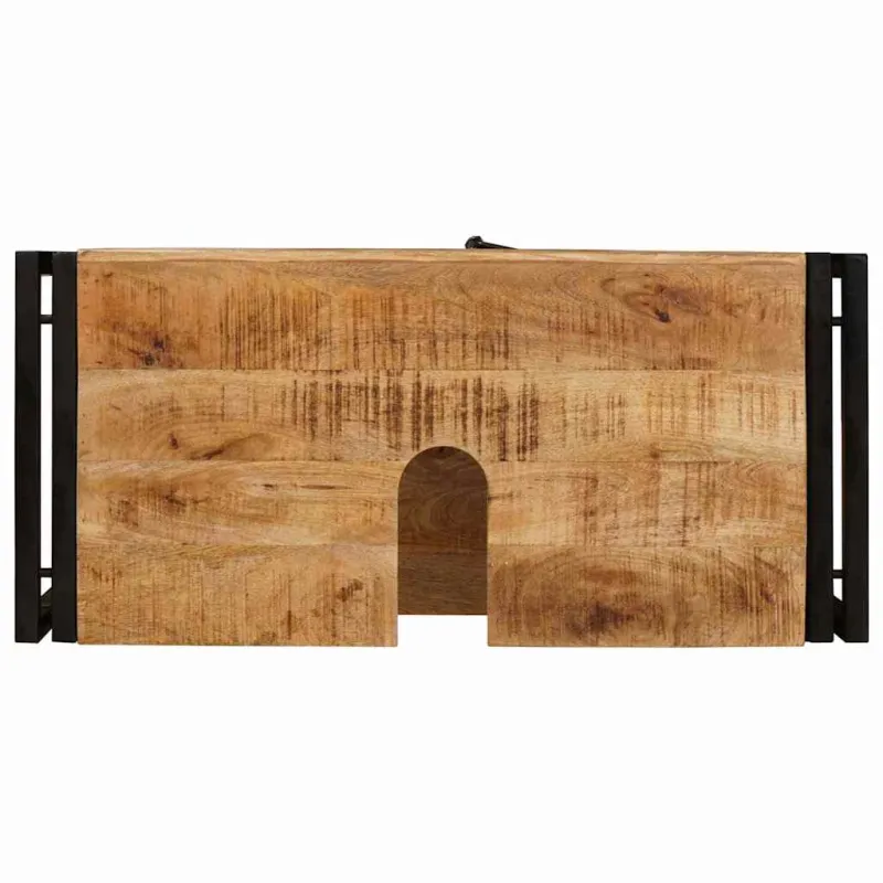 Praustuvo spintelė Ruda 71 x 33 x 58 cm Kietas mango medis