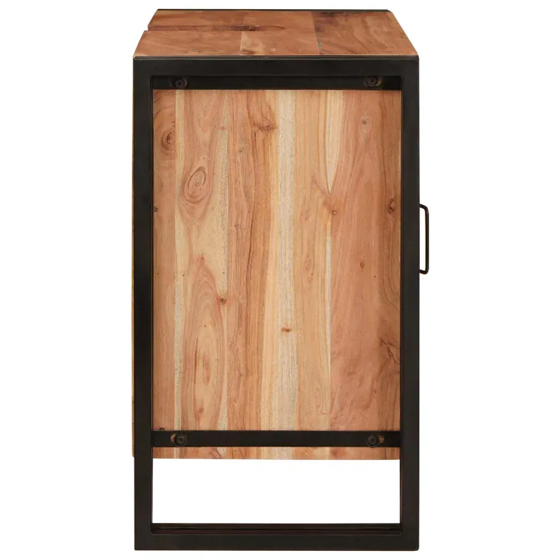 Praustuvo spintelė Ruda 71 x 33 x 58 cm Kietos akacijos mediena