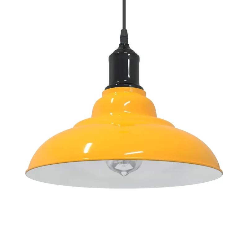 Pakabinamas lempos, aukštis reguliuojamas, E27, Ø 31cm, metalas