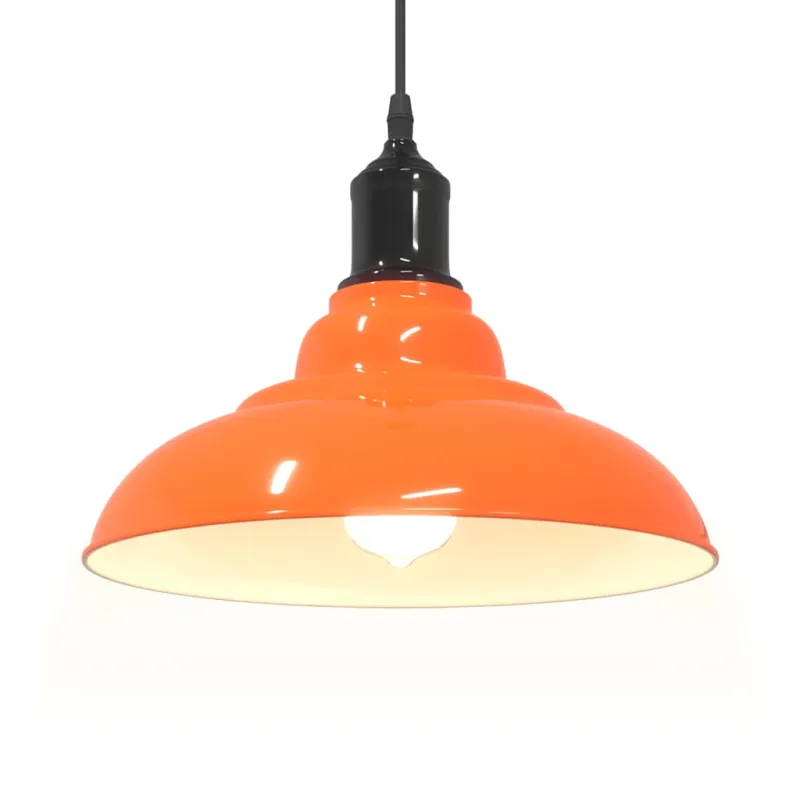 Pakabinamas lempos, aukštis reguliuojamas, E27, Ø 31cm, metalas