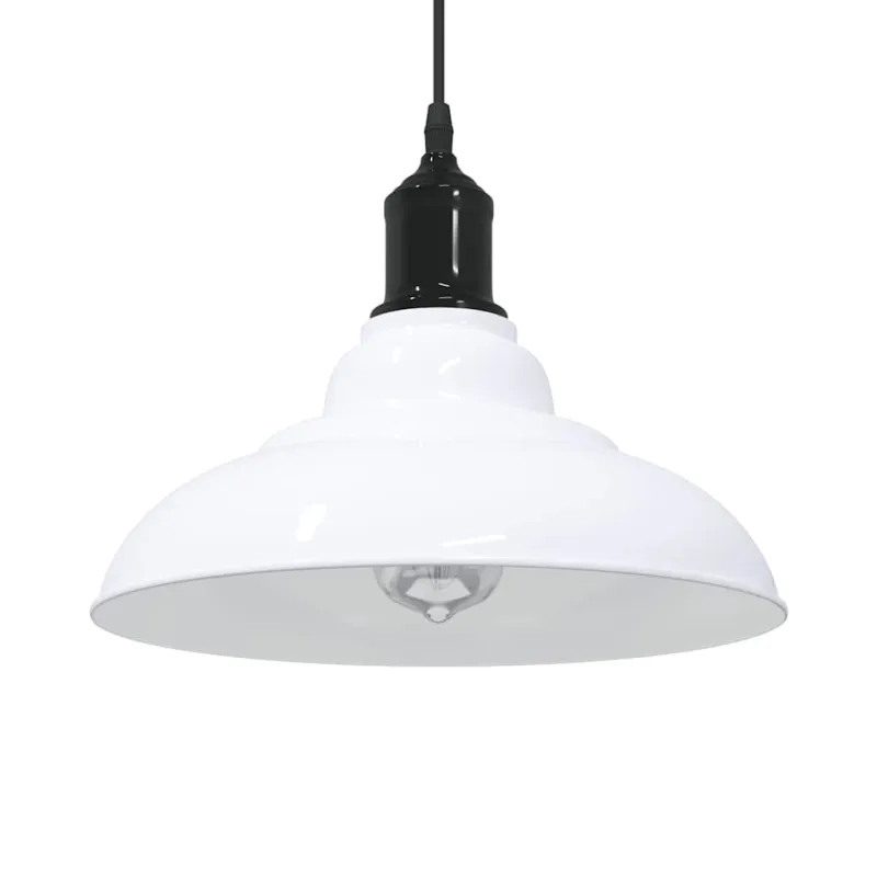 Pakabinamas lempos, aukštis reguliuojamas, E27, Ø 31cm, metalas