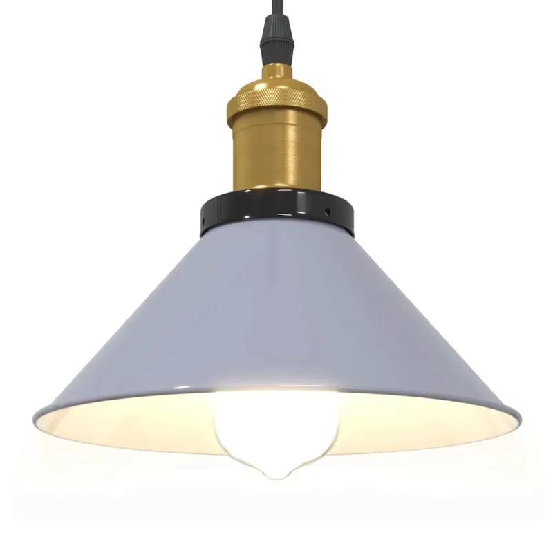 Pakabinamas lempos, aukštis reguliuojamas, E27, Ø 22cm, metalas