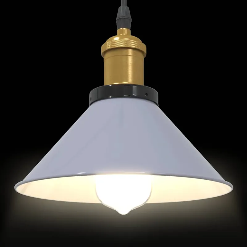 Pakabinamas lempos, aukštis reguliuojamas, E27, Ø 22cm, metalas