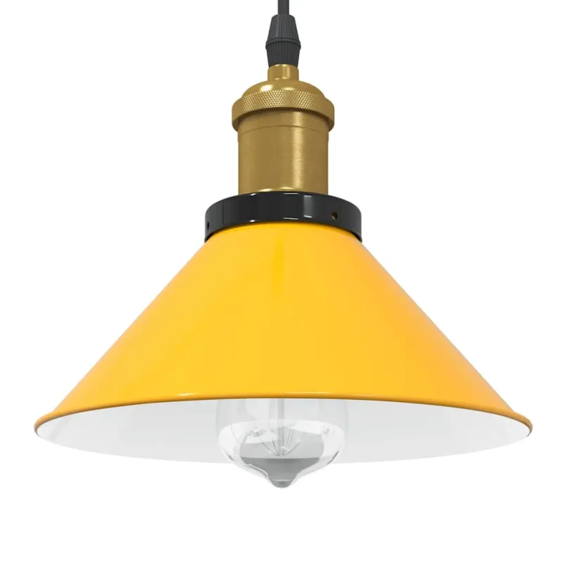 Pakabinamas lempos, aukštis reguliuojamas, E27, Ø 22cm, metalas