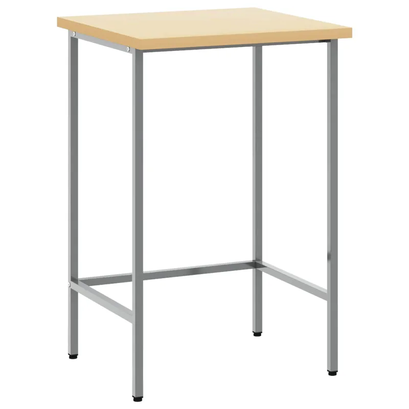 Kampinis stalas Pilka 55 x 55 x 85 cm