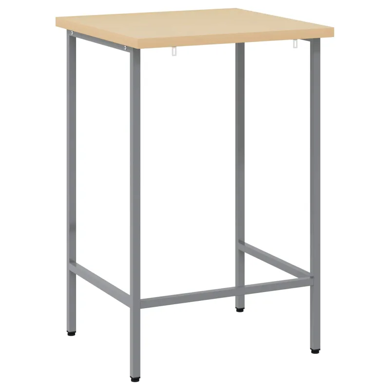 Kampinis stalas Pilka 55 x 55 x 85 cm