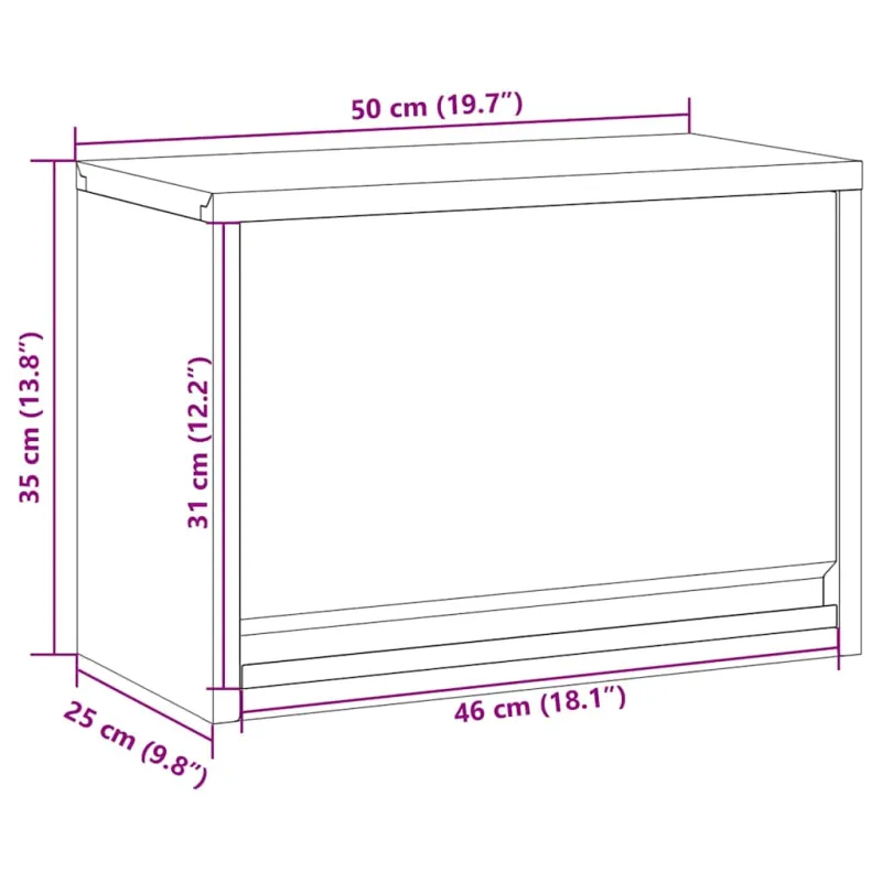 Įrankių spinta su saugykla Raudona ir pilka 50 x 25 x 35 cm