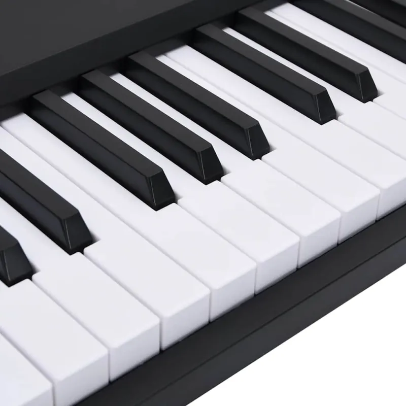 88 raktai fortepijoninė elektrinė klaviatūra su muzikiniu stovu