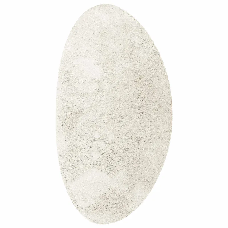 Zoninės kiliminės dangos HUARTE Kreminė 80 x 150 cm Poliesteris