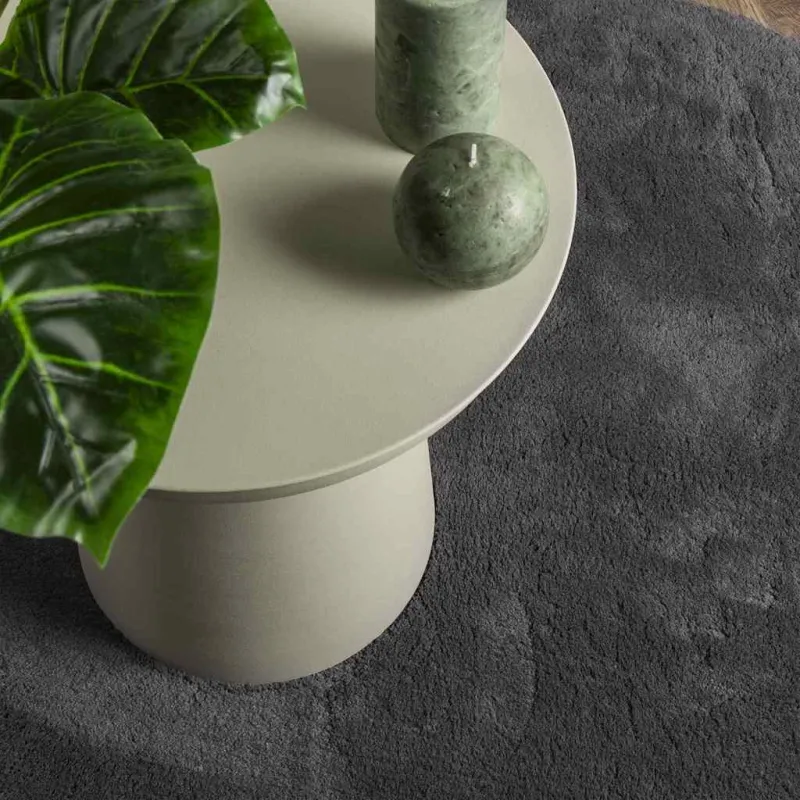 Zoninės kiliminės dangos HUARTE Antracitas 140 x 200 cm