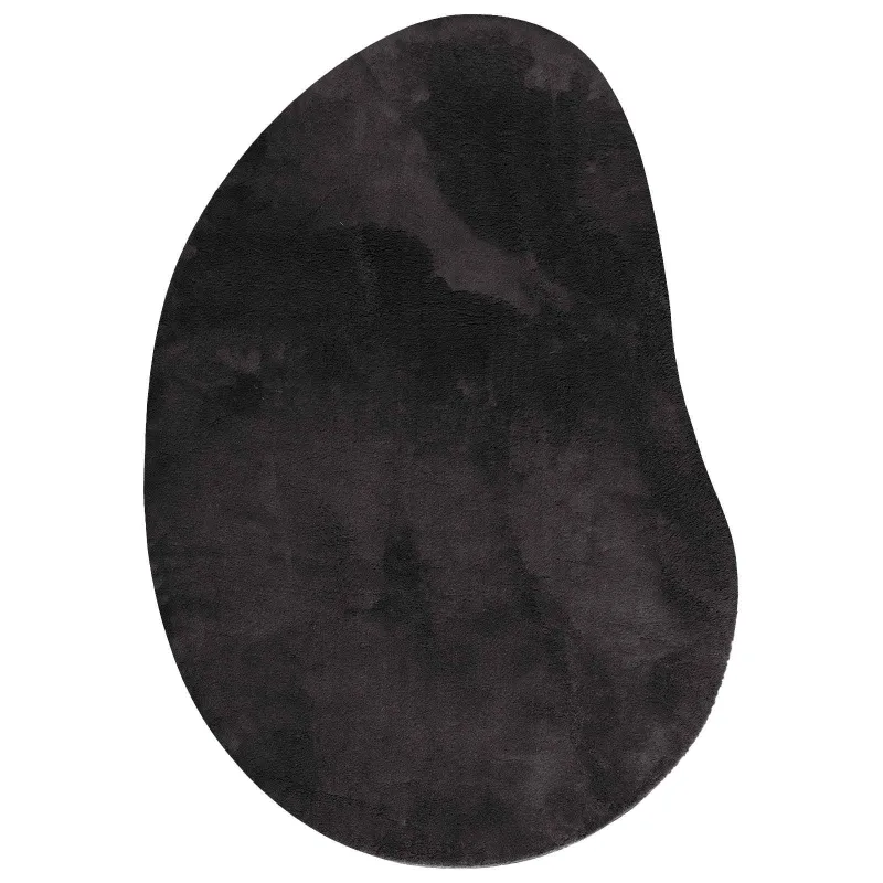 Zoninės kiliminės dangos HUARTE Juoda 140 x 200 cm Poliesteris