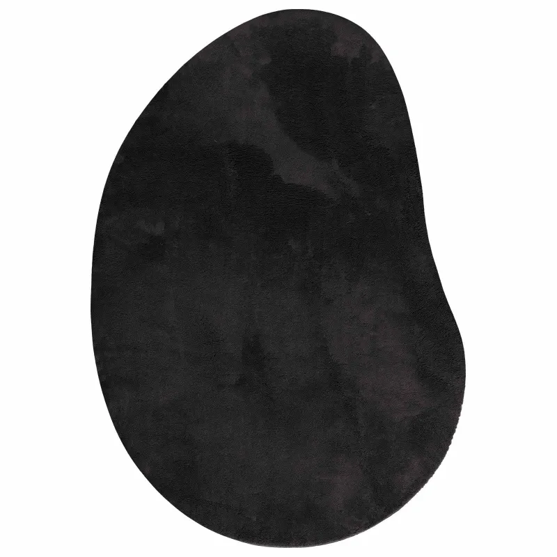 Zoninės kiliminės dangos HUARTE Juoda 160 x 230 cm Poliesteris