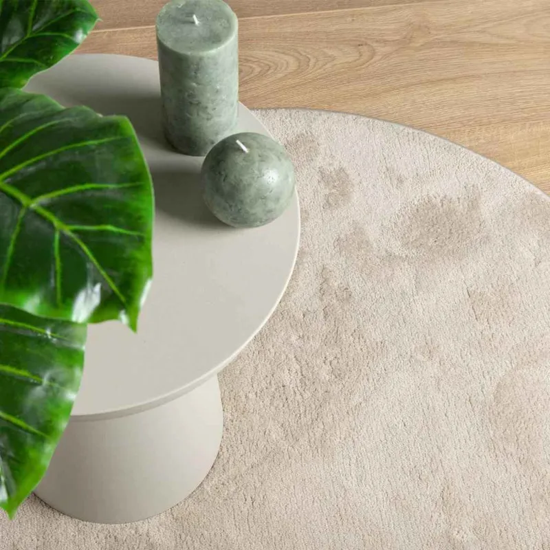 Zoninės kiliminės dangos HUARTE Smėlio 100 x 200 cm Poliesteris
