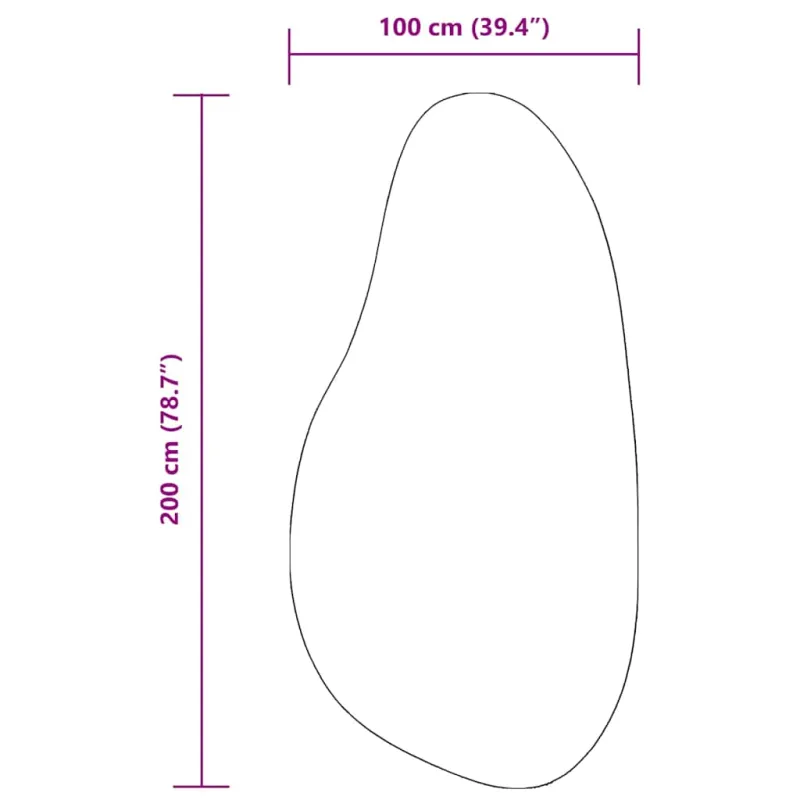 Zoninės kiliminės dangos HUARTE Smėlio 100 x 200 cm Poliesteris