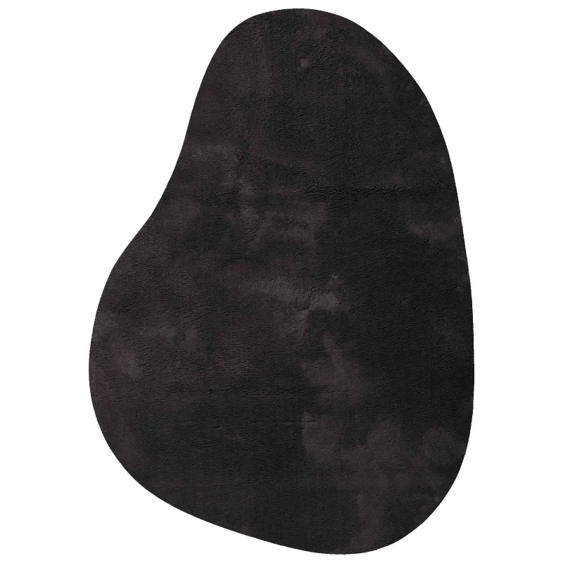 Zoninės kiliminės dangos HUARTE Juoda 160 x 230 cm Poliesteris