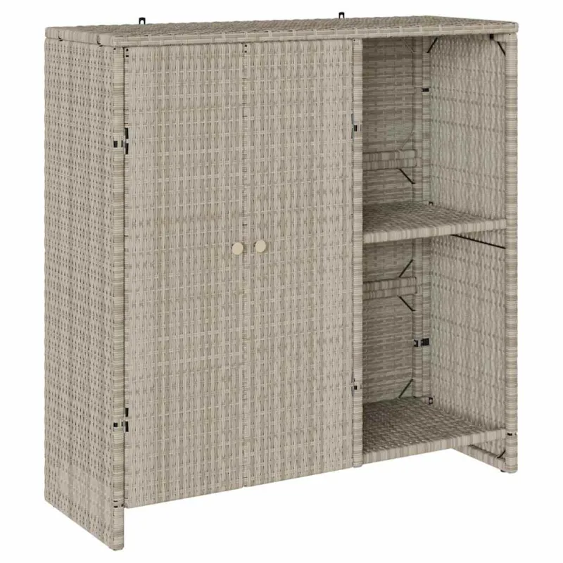 Oppbevaringsskap Šviesiai pilka 100 x 36 x 102 cm Ratanas