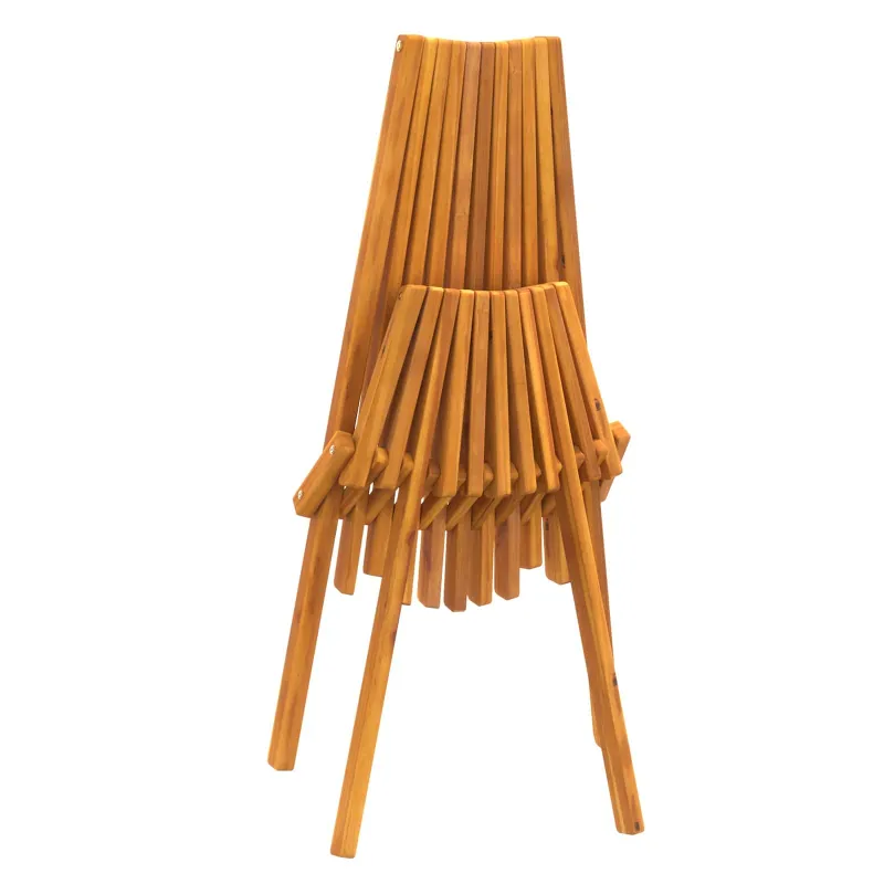 Kėdė 2 pcs Ruda 69 x 56 x 84 cm Kietos akacijos mediena