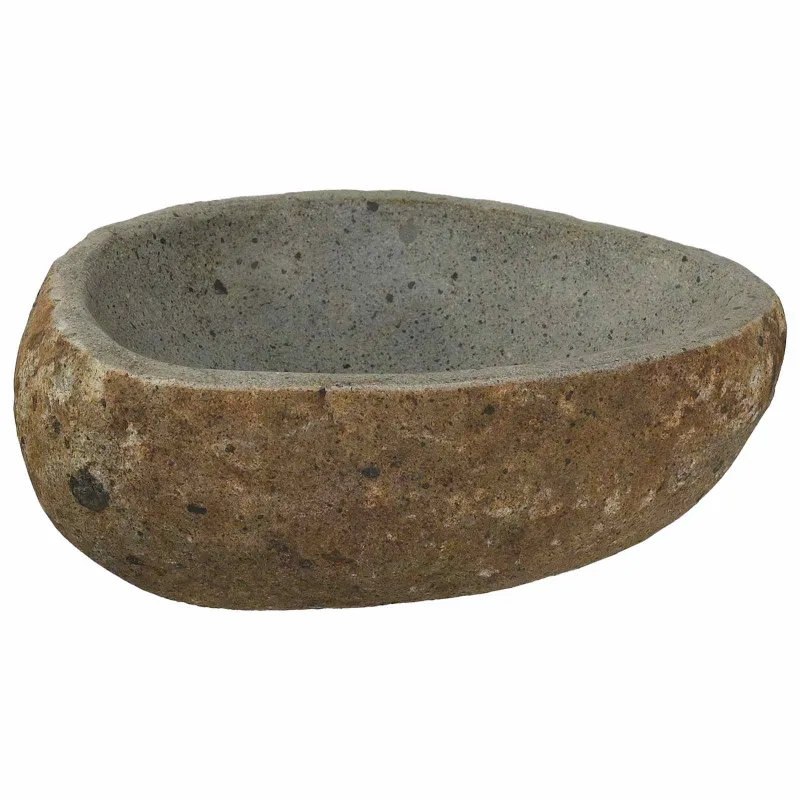 Upių akmens baseinas Šviesiai pilka (30-37) x (25-30) x 12 cm
