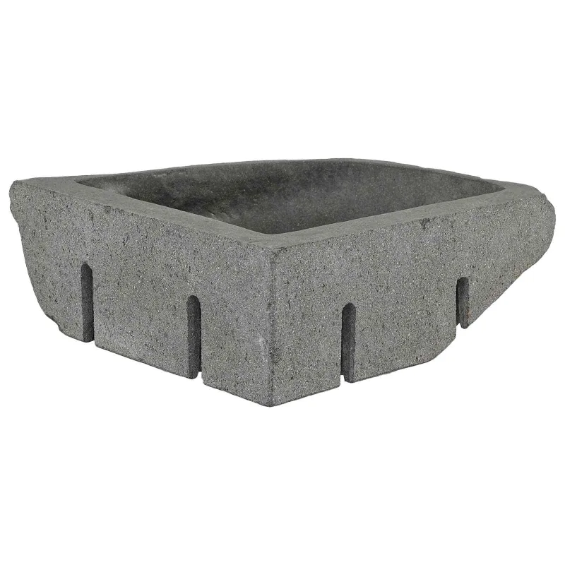 Kriauklė Pilka (30-37) x (30-37) x 12 cm Upės Akmuo