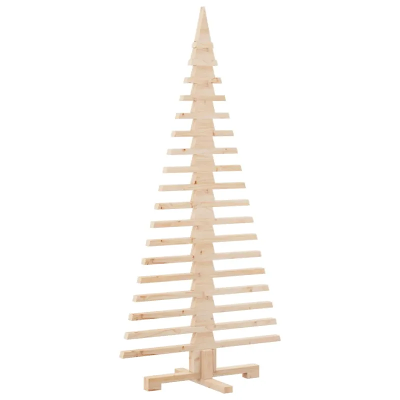 Medinė Kalėdų eglutė dekoracijai, 150 cm, pušies masyvas