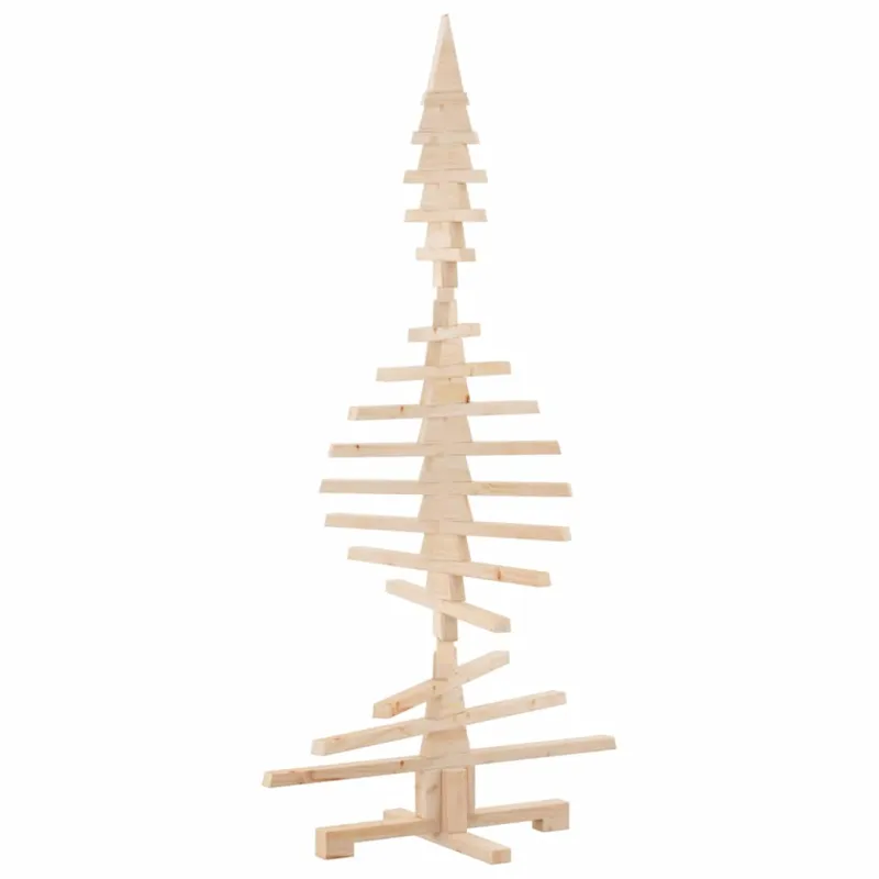 Medinė Kalėdų eglutė dekoracijai, 150 cm, pušies masyvas
