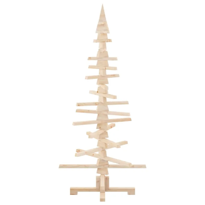 Medinė Kalėdų eglutė dekoracijai, 150 cm, pušies masyvas